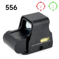 556 Red Dot Sight Holographic Sight Tactical High-definition Optical Hunting Riflescope Reflex Adjustable Brightness Scope