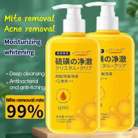 Sulfur Mite Removal Liquid Soap Anti Mite Itching Shower 400ml AcSulfur mite shower gel anti mite, a