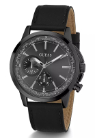 Guess Guess GW0540G3 - Jam Tangan Pria - Black - Leather Watch
