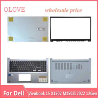 New For Asus Vivobook 15 X1502 M1502I 2022 12Gen Laptop LCD Back Cover Front Bezel Upper Palmrest Bottom Base Case Keyboard