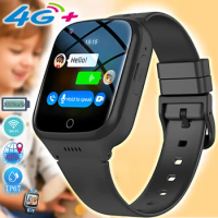 1000mAh Battery 4G Smart Watch For Child Boys Girls 4G Smart Phone Watch GPS Tracker 4G Video Chat Call Monitor Kids Smartwatch