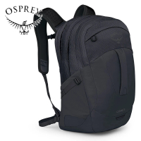 【Osprey】Comet 30 多功能休閒後背包 30L 黑色(商務通勤背包 電腦背包 筆電背包)
