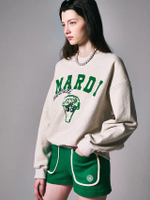 Waffle Shorts Green White