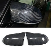 Carbon Fiber Side Rearview Mirror Cover Caps For BMW X5 F15 X6 F16 X3 F25 X4 F26