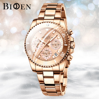 Biden BIDEN New Simple Fashion Women's Watch Waterproof Luminous Pointer Quartz Watch *