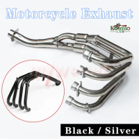 Fit For HONDA CB400 1999 - 2006 Vtec 1 2 3 I II III Motorcycle Exhaust Header System Muffler Middle Front Pipe Tube CB 400 2000