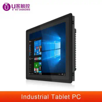 10.4/12.1/15/17/19"all in one pc with capacitive touch screen industrial tablet panel for windows10pro i7/6650 dustproof hdmi