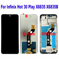For Infinix Hot 30 Play X6835 X6835B LCD Display Touch Screen Digitizer Assembly For Infinix Hot 30 Play