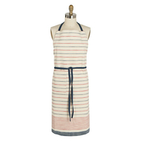《danica》Heirloom平口單袋圍裙(復古條紋) | 廚房圍裙 料理圍裙 烘焙圍裙