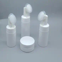 100/200ml Empty Foaming Bottle Facial Cleanser Foaming Bottle Mousse Liquid Cosmetic Container Cleanser Soap Shampoo Dispenser