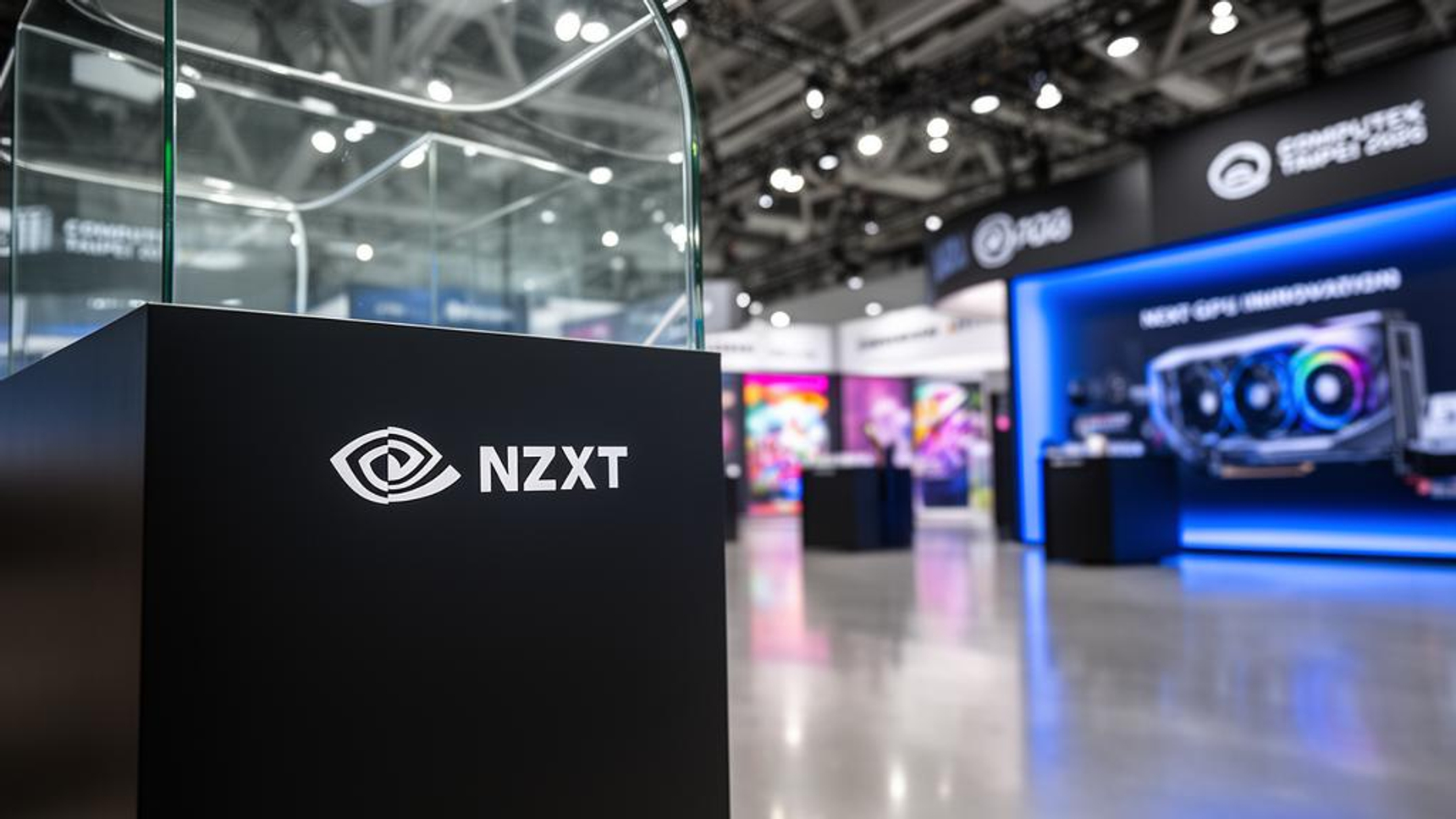 NZXT新H6ケースが曲面ピラーレス採用、台湾COMPUTEXで続々公開 — BigGo