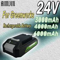 For Greenworks Suitable for Greenworks 24V 3000mAh/4000mAh/6000mAh electric tool screwdriver lawn mower lithium battery