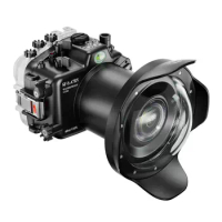 CANMEELUX WPC-A7RV Waterproof housing Diving 40m/130ft Work for Sony A7RV with16-35mm f4.0,16-35mm f2.8,28-70mm F3.5-5.6 lens