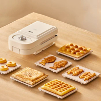 Electric Sandwich Maker Multifunctional Waffle Machine Toaster Baker Breakfast Machine Takoyaki Pancake Donuts Sandwichera 220V