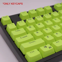 Mechanical Keyboard Keycaps Light Green OEM Profile Height 104 Keys for 61 87 104 Keyboard Anne Pro 2 GK61 SK61 PC Game