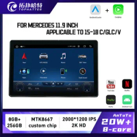 Mercedes for Benz 11.9-inch W205 player C260 C300 Ntg5.0 wireless Carplay Android central control screen