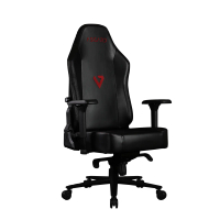 GTGAMEZ Asgard High Back Gaming Chair Adaptive Lumbar System - DJ-0064-BK+BK
