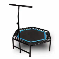 Trampoline jumping cardio training adult kids small trampoline outdoor indoor fitness home gym exercise foldable Trampoline