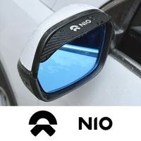 Car Rainproof Sticker Rearview Mirror Rain Eyebrow Shield Cover Auto Accessories For Nio ES6 EC6 ES8 2018-2020 ET7 EP9 Eve ET5