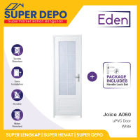 PINTU UPVC - EDEN JOICE UPVCD A060 70X198CM WH