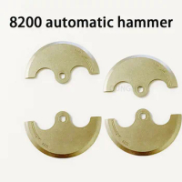 Watch movement accessories original applicable Citizen 8200 movement horn hammer automatic hammer white gold horn hammer