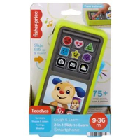 Fisher Price Laugh & Learn 2-in-1 Slide to Learn Smartphone HLY61