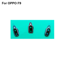 For Oppo F9 Rear Back Camera Glass Lens +Camera Cover Circle Housing Replacement test good For Oppo F 9 oppoF9