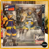 In Stock KAIYODO Cable X-Men Revoltech AMAZING YAMAGUCHI 16cm Anime Caricature Action Collection Figures Model Toys Charles