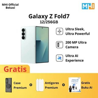 Samsung Galaxy Z Fold7 12/256GB 12/512GB, Handphone Lipat, Original, Garansi Resmi Jetblack 256GB