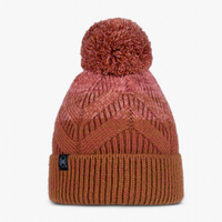 【【蘋果戶外】】BUFF BF120855-330 香醇肉桂 MASHA 針織保暖毛球帽 針織帽 Primaloft