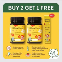 Hillary Farm Manuka Honey [2 pcs] + FREE Madu