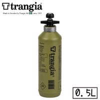 【Trangia 瑞典 Fuel Bottle 0.5L 燃料瓶《橄欖綠》】506105/汽油瓶/燃油罐/汽化爐/燃料壺/煤油.酒精.去漬油