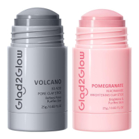 【BCD】Glad2Glow Mugwort Salicylic Acid Acne Clay Stick+Volcano 3D Acid Pore Clay Stick+Pomegranate Ni