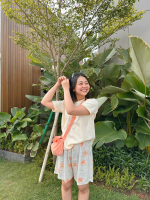 [BEST SELLER] Yeppo -Lotus set- Premium Korean One set/ Kaos Rayon/ Baju Rumah/ Baju Tidur/ Baju Tid