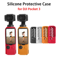 for DJI Pocket 3 Silicone Case Protective Cover Hollow Shell Good Heat Dissipation Soft Silicone Cover for DJI Pocket 3