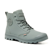 PALLADIUM PAMPA HI Z COATED WP+ 棕櫚綠 男女款 橘標防水科技 橡膠大底 高筒 休閒靴 74069-381