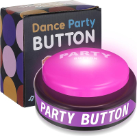 Dance Party Button with Music Sound Button Desktop Toy Suitable for Office Classroom Buzzer Novelty