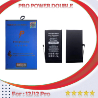baterai pro power double 12/12 pro 3700mAh new