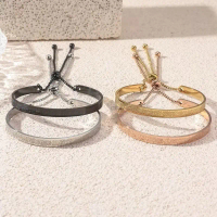 ￼Gelang Muslim Premium / Gelang Ukir Ayat Kursi Titanium / Gelang Ayat Kursi Pria Wanita / Gelang Ar