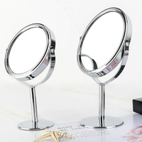 化妝鏡 迷你臺式化妝鏡公主鏡桌面鏡子高清大號雙面美妝鏡mini鏡子 yfs