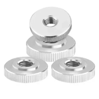GB807 304 Stainless Steel Knurled Thumb Nut Hand Tighten Nut M2-M12