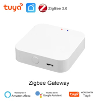 Tuya ZigBee 3.0 Smart Hub Wireless Gateway Bridge Smart Life APP Remote Control Works with Alexa Google Home