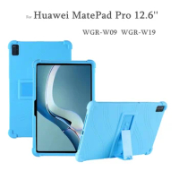 for 12.6'' Huawei Matepad Pro Tablet Case Folding Stand Holder Tablet Cover for Huawei Matepad Pro 12.6 inch WGR-W09 WGR-W19