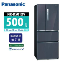 Panasonic 國際牌 500公升 一級能效三門變頻電冰箱 NR-D501XV 雅士白/皇家藍