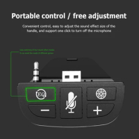 Wireless Controller Stereo Headset Adapter for Xbox One S/X/XSX/XSS/ELITE/ELITE2 Game Playing Accessories