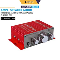 Ampli Mini HiFi Stereo Speaker Audio 2 Channel 20W