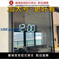 【公司貨 超低價】創意led數字時鐘立體電子表掛鐘時間顯示器夜光3d發光網紅時尚大