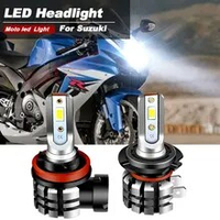 7.5 Motorcycle LED Headlight Headlamp Round Head Light Phare Led Moto for  Harley Sportster Cafe Racer Honda Yamaha Custom - AliExpress