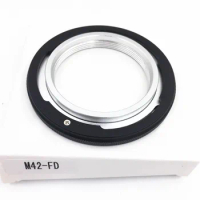 Aluminium M42 Screw To FD Lens Adapter Ring Connecter For Canon FD Mount Camera AE-1 A-1 F-1 T50 T90