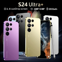 2024 Smartphone S24 Ultra 5G 6.8" Snapdragon Cell Phone Android Cellphones Unlocked 6800mAh 16GB+1TB Celulares Mobile Phones